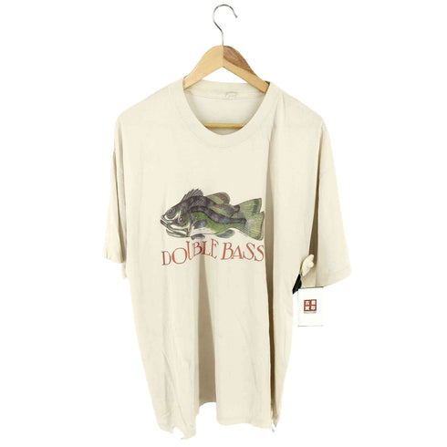 00s Simon Drew DOUBLE BASS Tシャツ メンズ