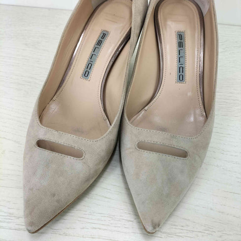 ペリーコ PELLICO ANDREA スウェードパンプス レディース 37 1/2