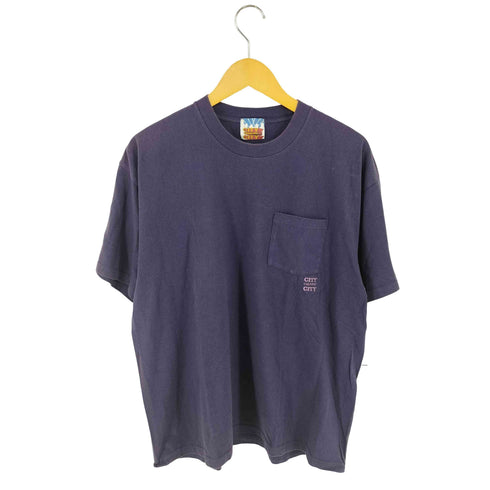 CITY COUNTRY CITY ワンポケットTEE メンズ