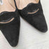 マノロブラニク MANOLO BLAHNIK スウェードパンプス レディース 7 1/2