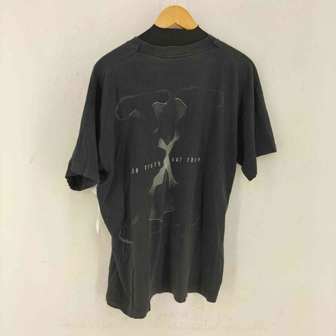 90S ムービープリントTシャツ コピーライト付き フェード メンズ