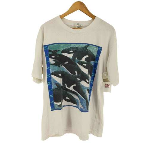 DOWN TO EARTH PRODUCTS アニマルプリントTEE メンズ