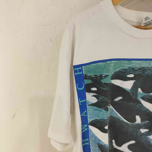 DOWN TO EARTH PRODUCTS アニマルプリントTEE メンズ