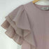 ジャスグリッティー JUSGLITTY ラッフルスリーブニットプルオーバー レディース JPN:2