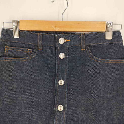 アーペーセー A.P.C. メタルボタン デニムスカート レディース 34