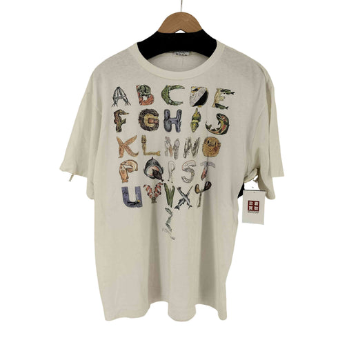 90S Montana アルファベットプリントTEE FISHABET メンズ import:XL