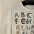90S Montana アルファベットプリントTEE FISHABET メンズ import:XL