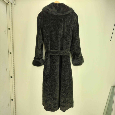 C.D.V. Comme Du Vrai フランス製 フェイクミンクファーコート レディース FR:38