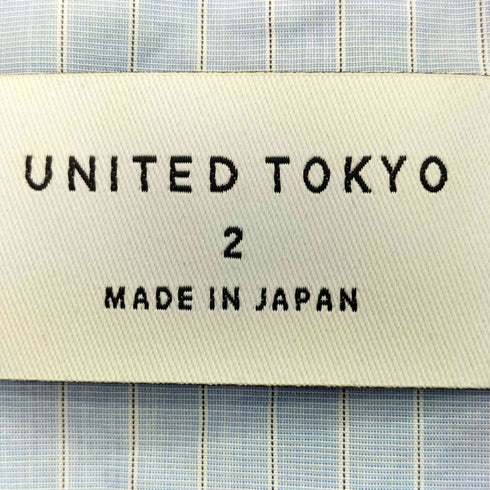 ユナイテッドトウキョウ UNITED TOKYO ルーズフィット ストライプ 半袖シャツ メンズ JPN:2