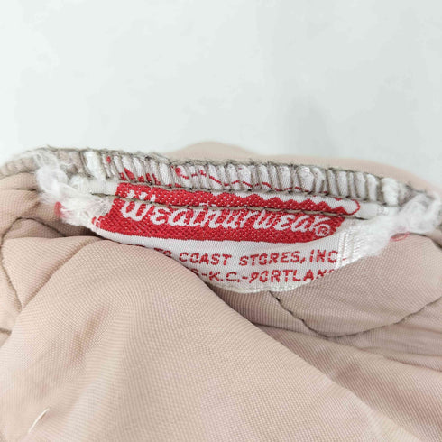 WEATHURWEAR 推定80S キルティングパンツ メンズ