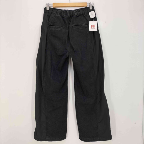 エープラストウキョウ A+TOKYO ナイロンドッキングデニムパンツ メンズ JPN:1