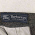 バーバリーズ BURBERRYS MADE IN FRANCE 2タックツイードスラックスパンツ メンズ