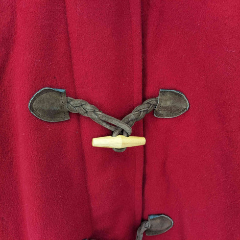 エルエルビーン L.L.Bean 80S MADE IN USA 裏地チェックウールダッフルコート メンズ 8