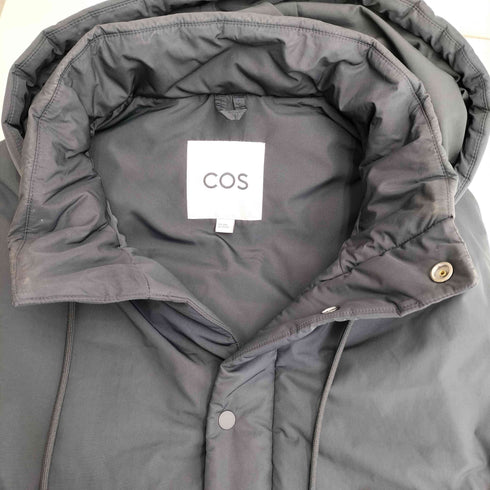 コス COS PADDED HOODED HYBRID GILET 中綿フード付きジレ メンズ XS/S