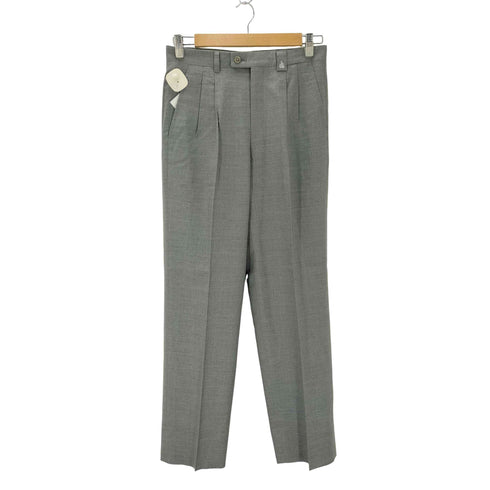 ランバンクラッシック LANVIN CLASSIQUE ウール 2タックスラックスパンツ メンズ 76