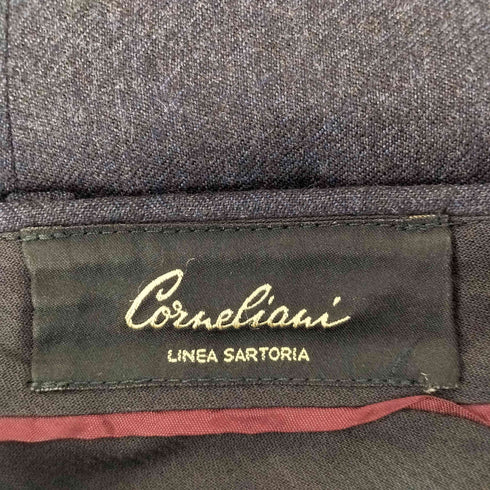 コルネリアーニ Corneliani イタリア製 ツータックスラックスパンツ メンズ EUR:46-48