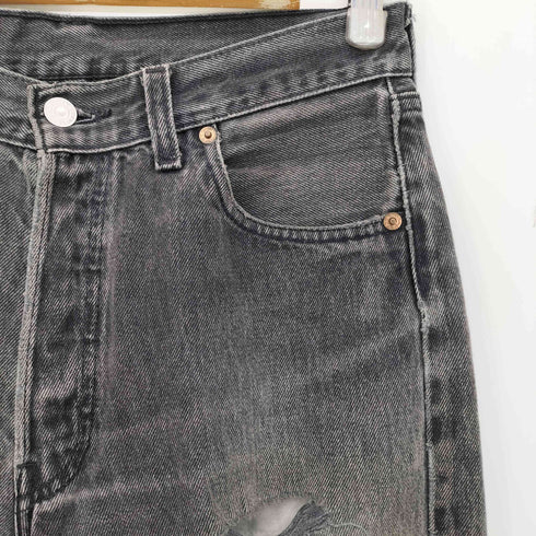 リーバイス Levis 97年製 カナダ製 ボタン裏刻印217 501 ブラック メンズ W30/L32