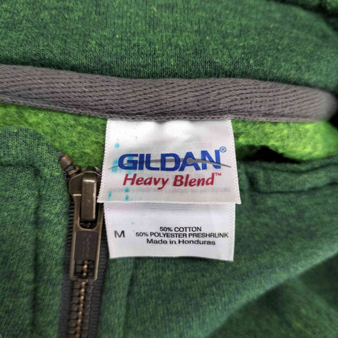 ギルダン GILDAN フットボールチームロゴ刺繍 ハーフジップ スウェット メンズ import:M