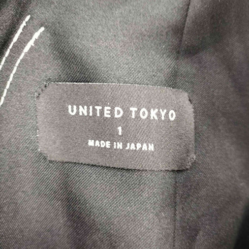 ユナイテッドトウキョウ UNITED TOKYO 21SS プリーツドッキング ジャンスカ サロペットスカート レディース 1