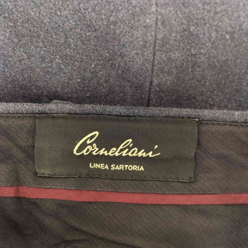 コルネリアーニ Corneliani イタリア製 コットン ツータックスラックスパンツ メンズ EUR:46-48