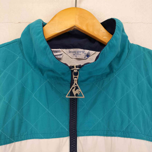 ルコック スポルティフ le coq sportif 80~90S フロント刺繍ジップブルゾン メンズ L
