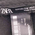 ザラ ZARA フェイクレザーキャップ メンズ S-M