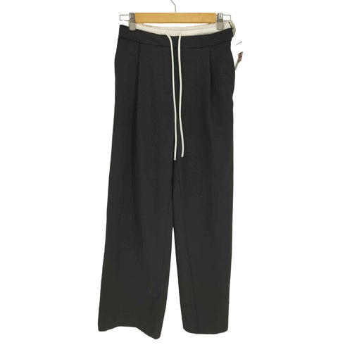ザラ ZARA WIDE-LEG パンツ ダブル ウエスト バンド レディース XS