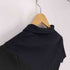 ザラ ZARA RIBBED POLO SHIRT リブ ポロ シャツ レディース import:L