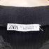 ザラ ZARA RIBBED POLO SHIRT リブ ポロ シャツ レディース import:L