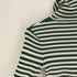 ザラ ZARA 23SS High Neck Crop Top ハイネック クロップ トップス ボーダー レディース import:M