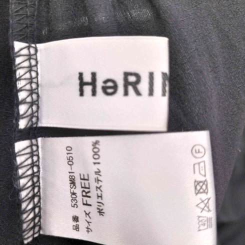 ヘリンドットサイ HeRIN.CYE Easy relax pants イージーリラックスパンツ レディース FREE