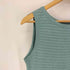 ジョンスメドレー JOHN SMEDLEY 英国製 SEA ISLAND COTTON シー アイランド コットン メッシュ ボーダー ノースリーブ トップス レディース import:S