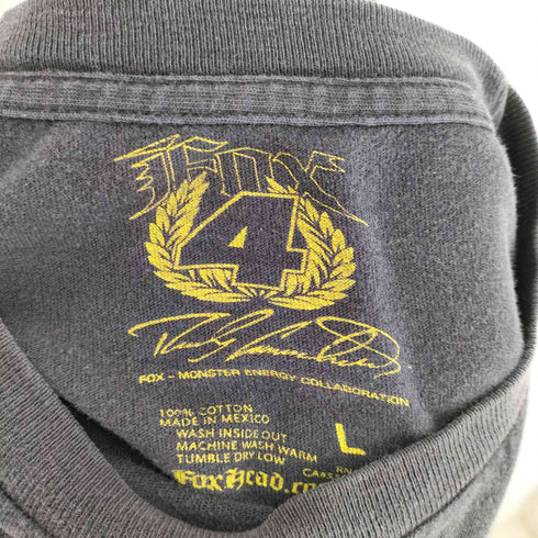フォックスレーシング FOX RACING ロゴプリント半袖Tシャツ メンズ L