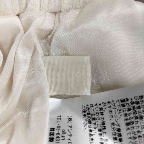 ollun 24SS チュールレイヤードスカート レディース FREE