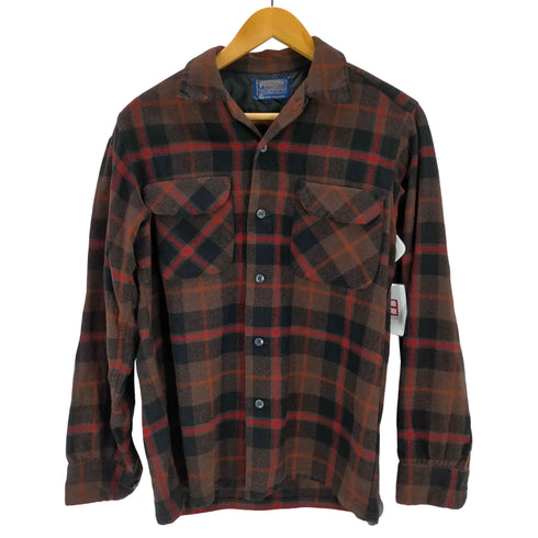 ペンドルトン PENDLETON オープンカラー ウールチェックネルシャツ メンズ JPN:S