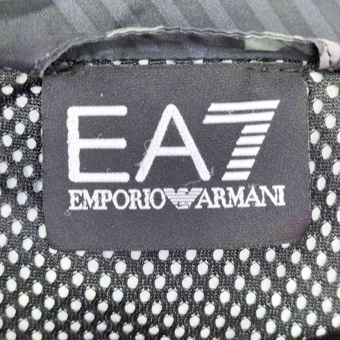 エンポリオアルマーニイーエーセブン EMPORIO ARMANI EA7 カモ柄 ロゴプリントマウンテンパーカー メンズ S