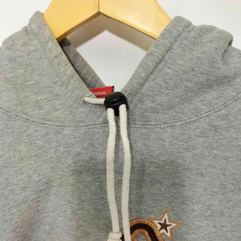 アカデミクス akademiks USA製 ロゴ刺繍 プルオーバー パーカー メンズ import:L
