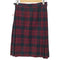 HIGHLAND HOME INDUSTRIES チェック ラップ プリーツスカート レディース 14