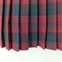 HIGHLAND HOME INDUSTRIES チェック ラップ プリーツスカート レディース 14