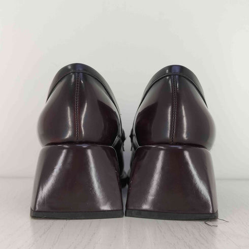 チャールズアンドキース CHARLES&KEITH アシメトリック ペニーローファー レディース 38