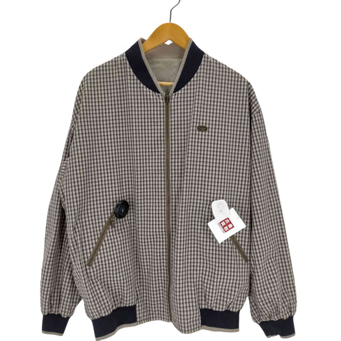 ラコステ LACOSTE リバーシブル ブルゾンジャケット チェック柄 メンズ 52/4