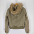 アバクロンビーアンドフィッチ Abercrombie & Fitch ファーフード コットンジャケット Y2K レディース JPN:S