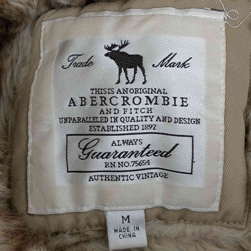 アバクロンビーアンドフィッチ Abercrombie & Fitch ファーフード コットンジャケット Y2K レディース JPN:S
