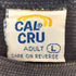 CALCRU 80-90s USA製 ボーダー柄 アニマルプリント ショートスリーブクルーネックTシャツ メンズ import:L