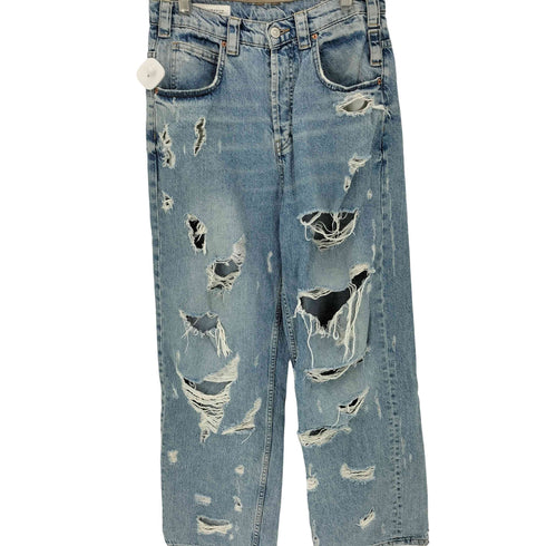 ザラ ZARA スーパーダメージグラデーションデニムパンツ メンズ 38