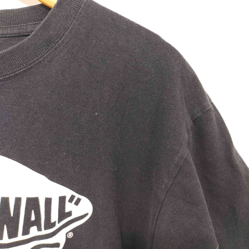 バンズ VANS ロゴプリント ショートスリーブクルーネックTシャツ メンズ import:M