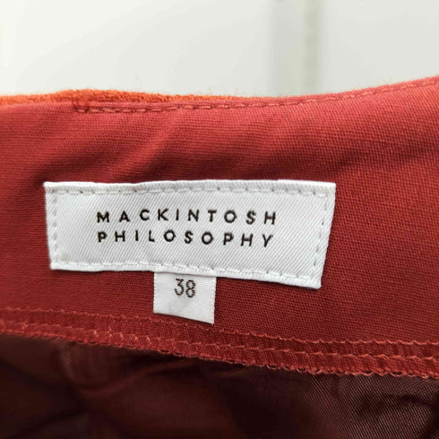 マッキントッシュフィロソフィー MACKINTOSH PHILOSOPHY タックフレアスカート レディース 38