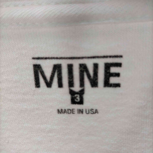 MINE USA製 モックネックカットソー メンズ 3