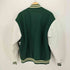 ハルハム HALHAM ORIGINAL QUALITY フェイクレザー 切替 スタジャン 無地 メンズ JPN:M