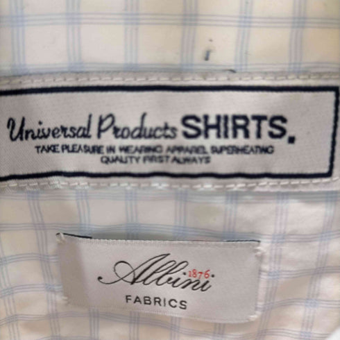 ユニバーサルプロダクツ UNIVERSAL PRODUCTS Albini French Front L/S Shirts メンズ 2